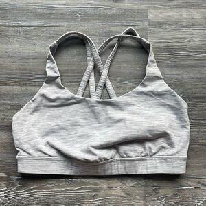 Lululemon White Energy Bra